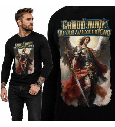 LONGSLEEVE Chrześcijański   Chroń mnie